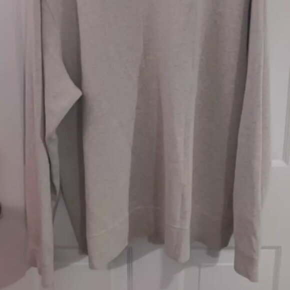 Polo By Ralph Lauren Mens Pullover Sweater XXL V-Neck Cotton Off White C2 - Picture 2 of 7